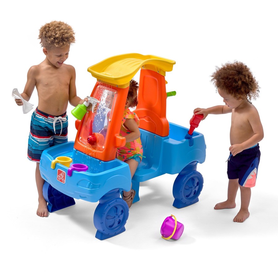 Kids Step2 Sand & Water Play | Car Wash Splash Center