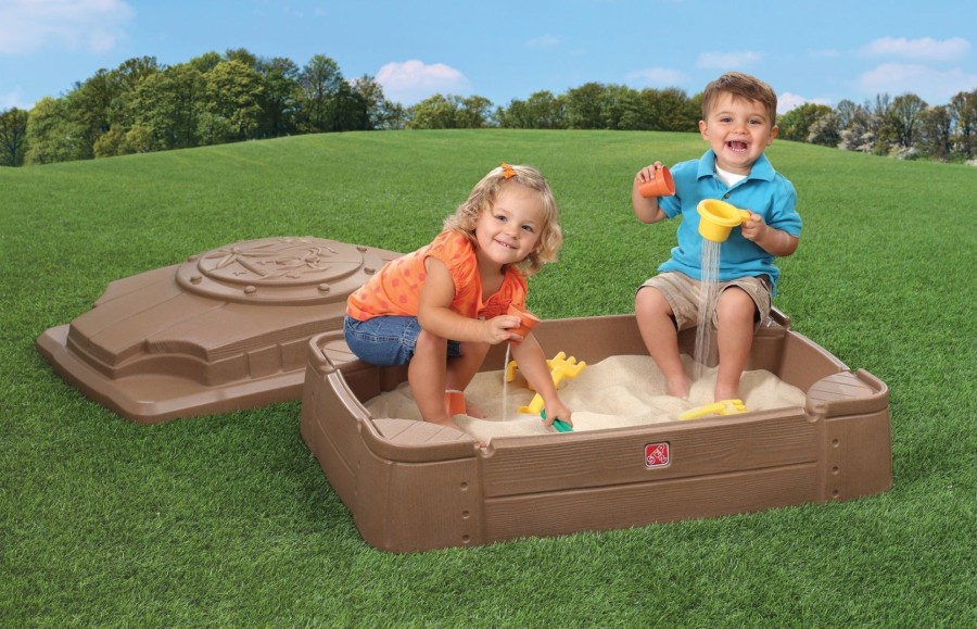 Kids Step2 Sand & Water Play | Play & Store Sandbox