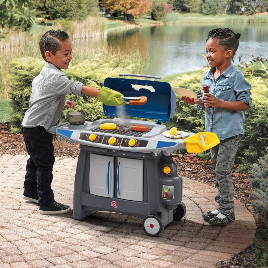 Kids Step2 Pretend Play | Sizzle & Smoke Barbeque Grill