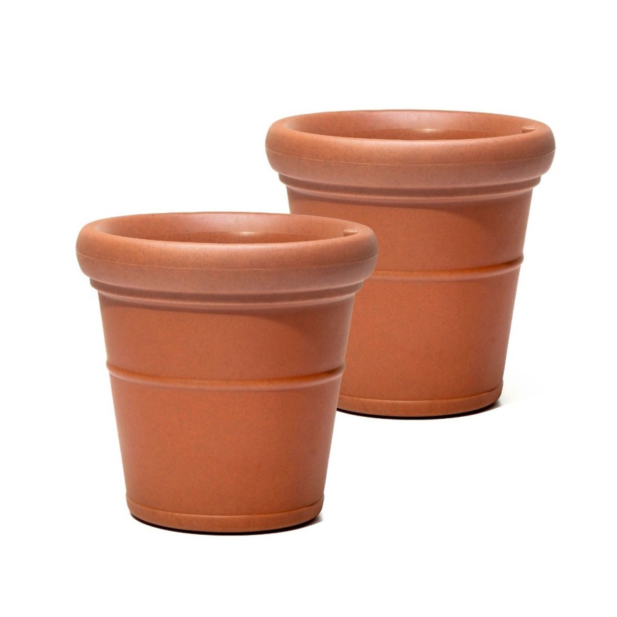 Home & Patio Step2 Planters | Claremont Planter Terracotta 2 Pack