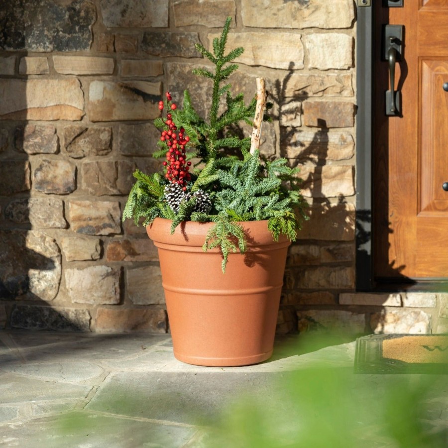 Home & Patio Step2 Planters | Claremont Planter Terracotta 2 Pack