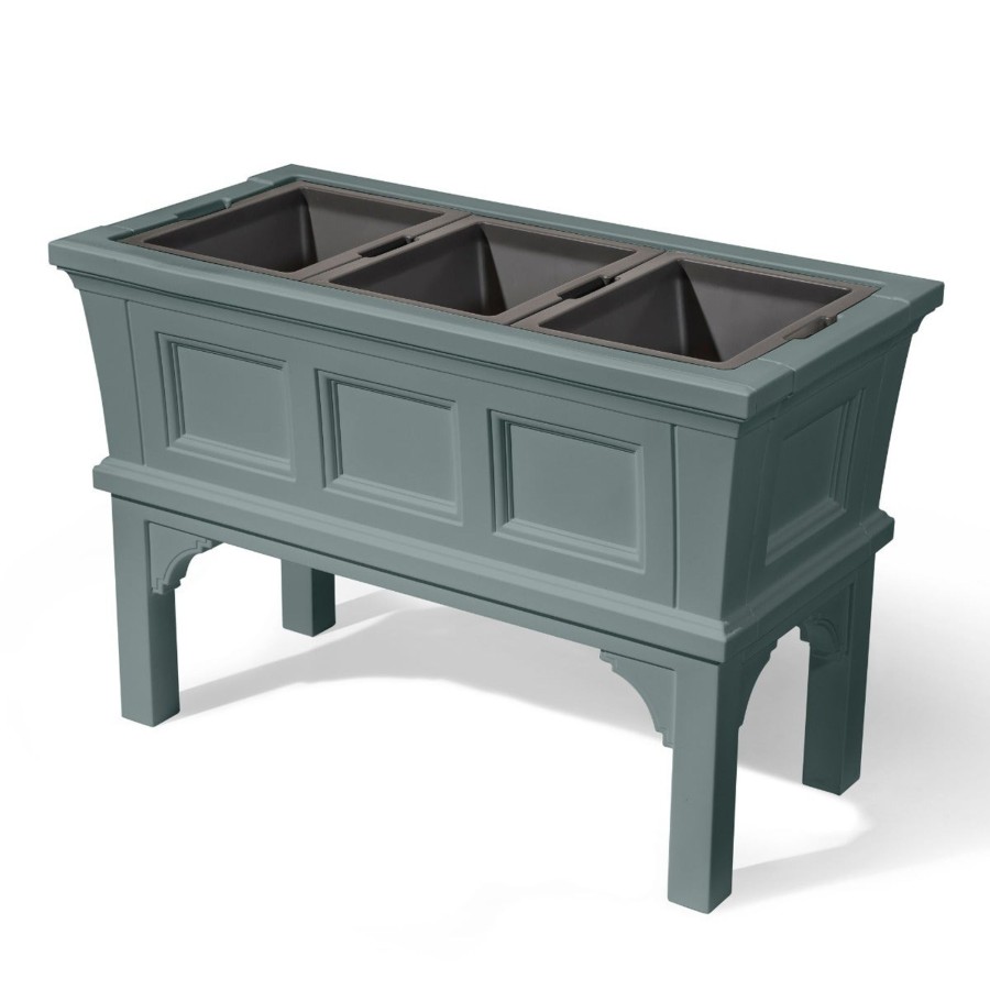 Home & Patio Step2 Planters | Atherton Raised Planter Box - Sage Gray