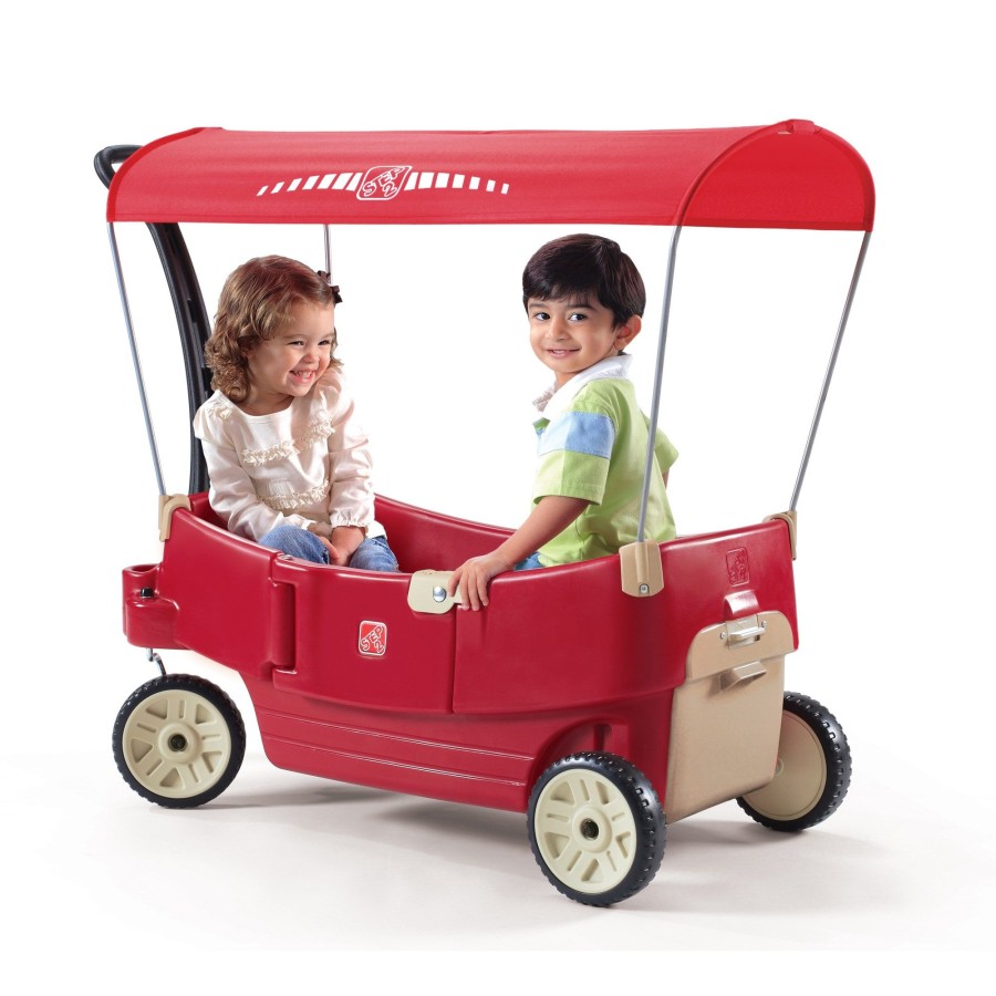 Kids Step2 Ride-Ons & Wagons | All Around Canopy Wagon