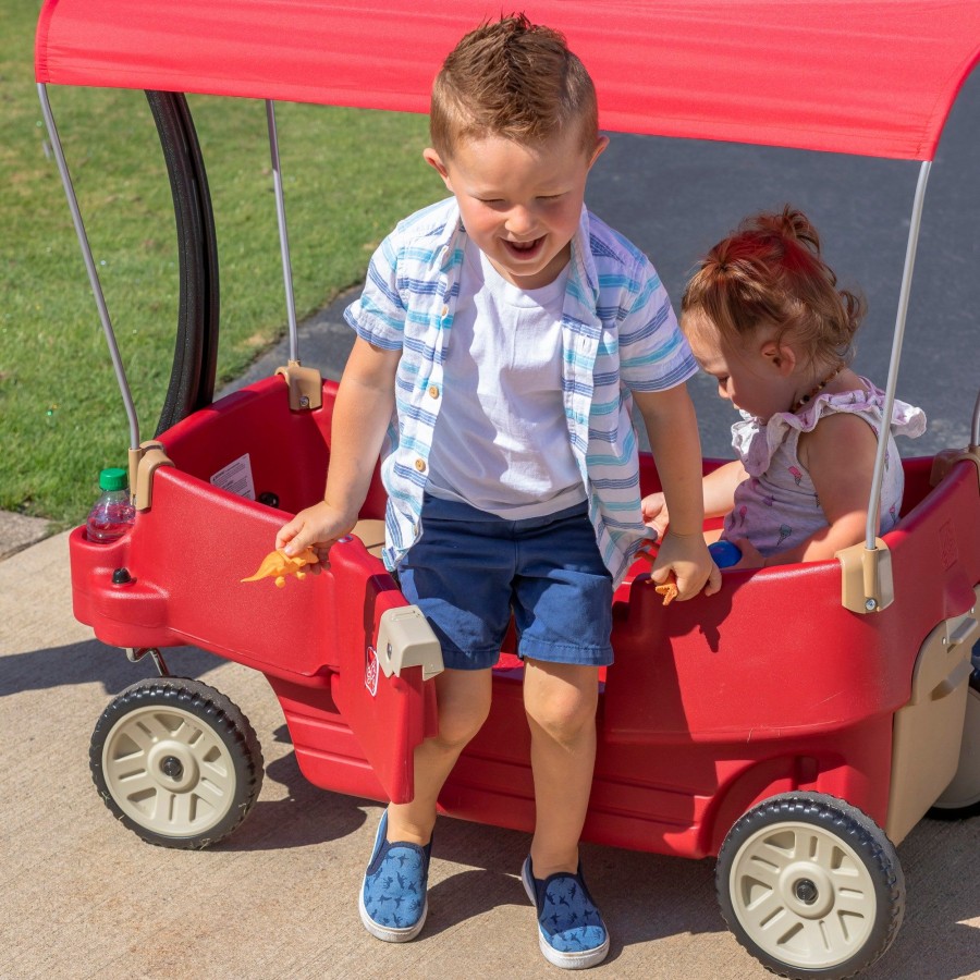 Kids Step2 Ride-Ons & Wagons | All Around Canopy Wagon