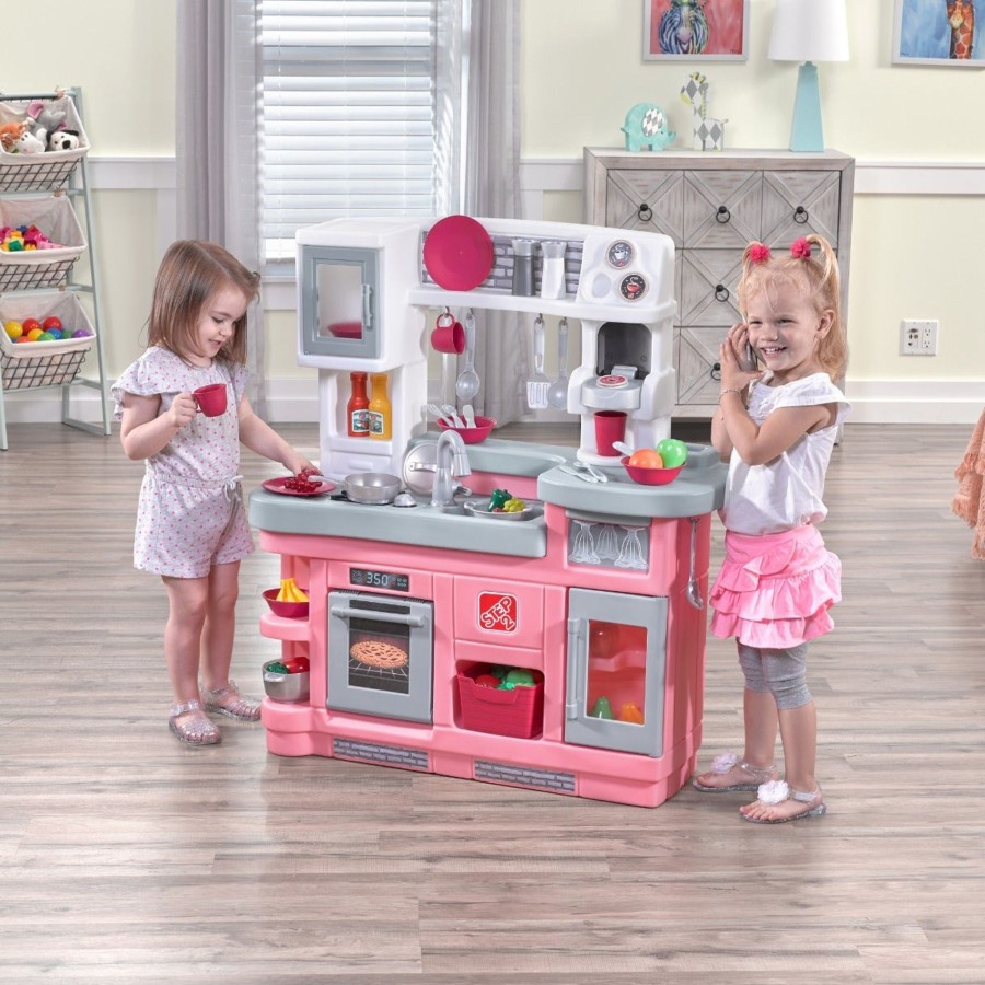 Kids Step2 Play Kitchens | Love To Entertain Kitchen -Pink