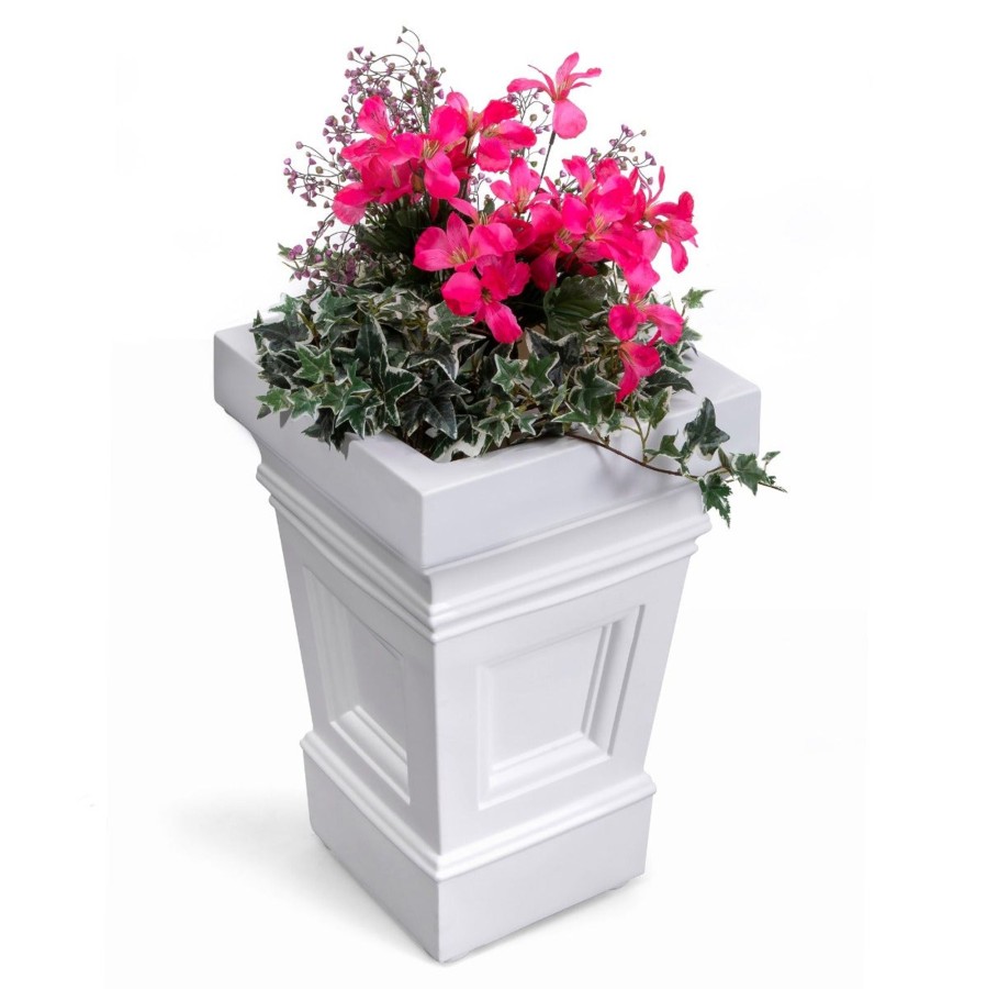 Home & Patio Step2 Planters | Atherton Planter Box - Classic White