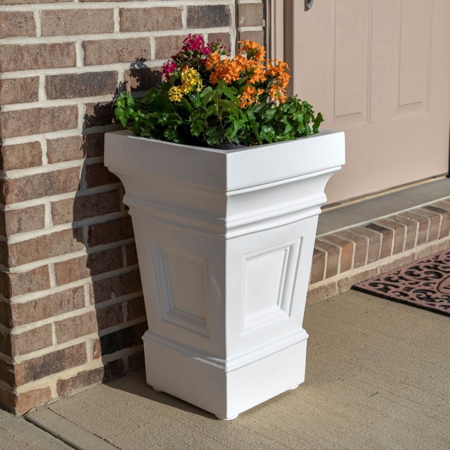 Home & Patio Step2 Planters | Atherton Planter Box - Classic White