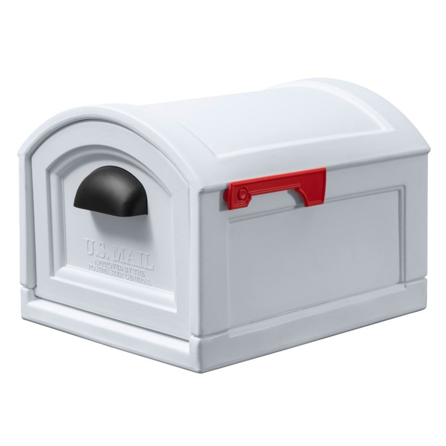 Home & Patio Step2 Mailboxes & Posts | Town-To-Town Xl Post-Mount Mailbox - White