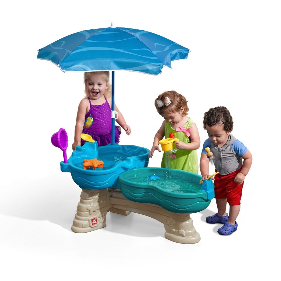 Kids Step2 Sand & Water Play | Spill & Splash Seaway Water Table