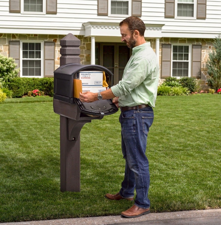 Home & Patio Step2 Mailboxes & Posts | Lakewood Xl Mailbox & Post Kit