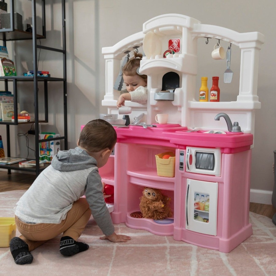 Kids Step2 Play Kitchens | Fun With Friends Kitchen - Pink