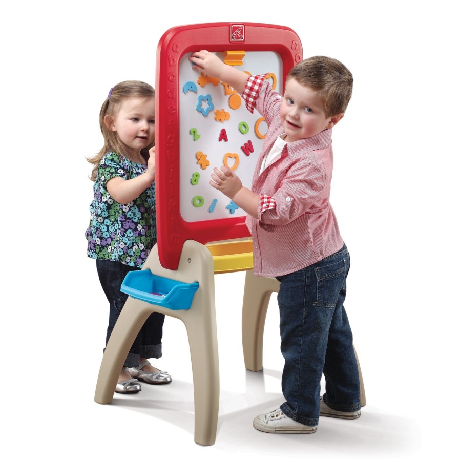 Kids Step2 Art Desks & Easels | All Around Easel For Two