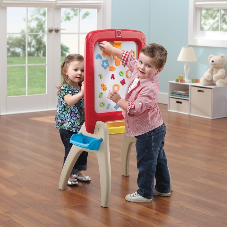 Kids Step2 Art Desks & Easels | All Around Easel For Two