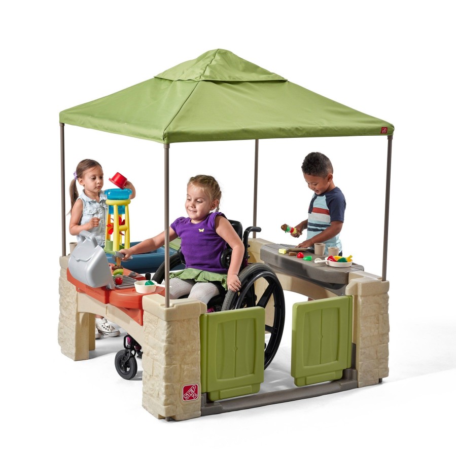 Kids Step2 Playhouses | All Around Playtime Patio With Canopy