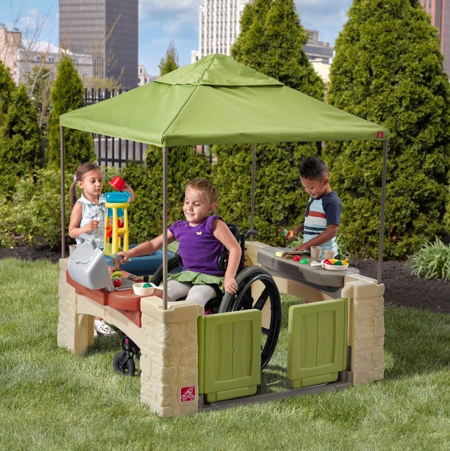 Kids Step2 Playhouses | All Around Playtime Patio With Canopy