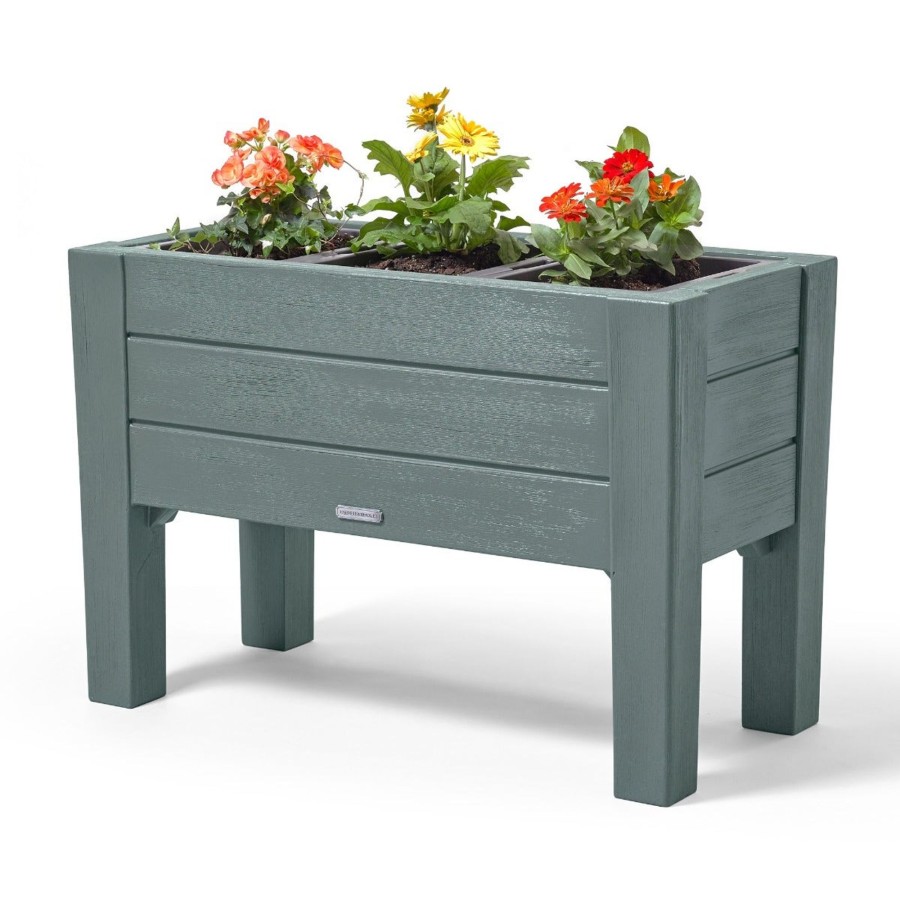 Home & Patio Step2 Planters | Lakewood Raised Planter - Sage Gray