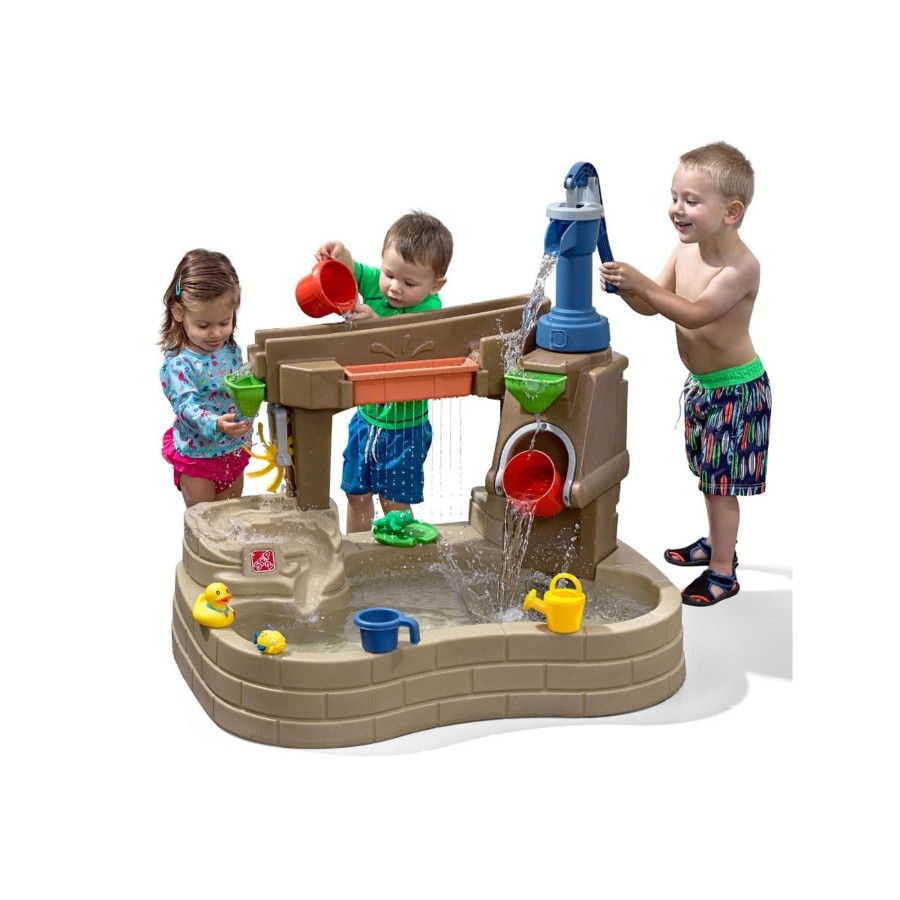 Kids Step2 Sand & Water Play | Pump & Splash Discovery Pond