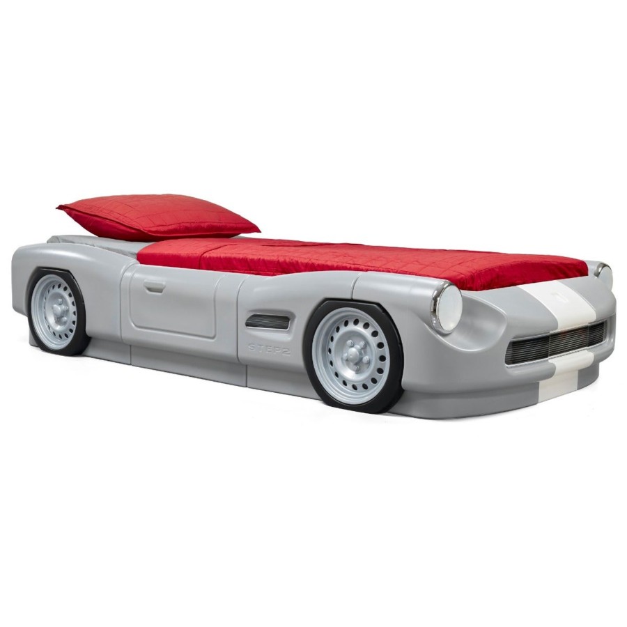 Kids Step2 Kids Beds | Step2 Roadster Toddler To Twin Bed Gray