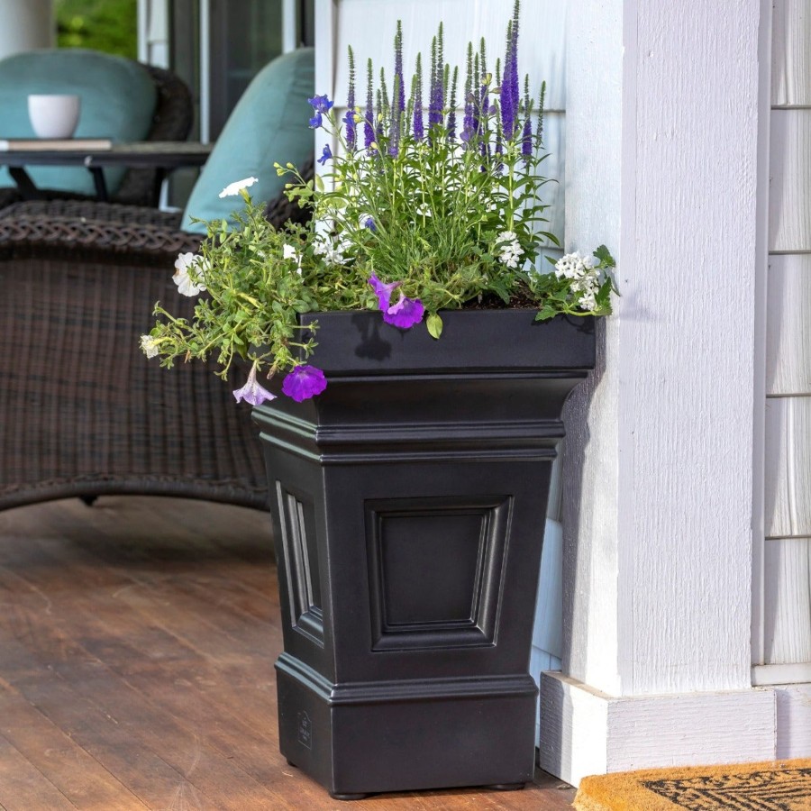 Home & Patio Step2 Planters | Atherton Planter Box - Onyx Black