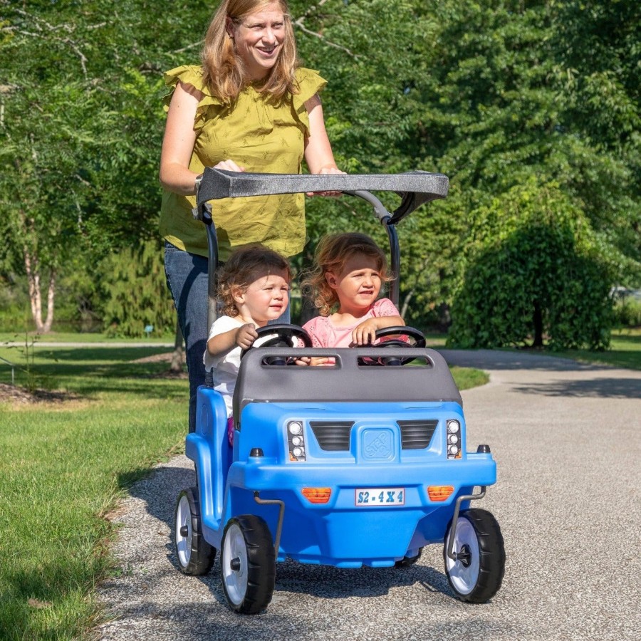 Kids Step2 Ride-Ons & Wagons | Side-By-Side Push Around Suv