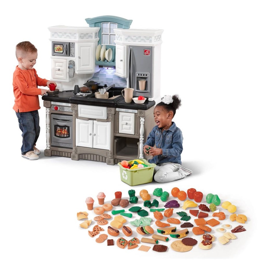 Kids Step2 Play Kitchens | Dream Kitchen With Extra Play Food Set