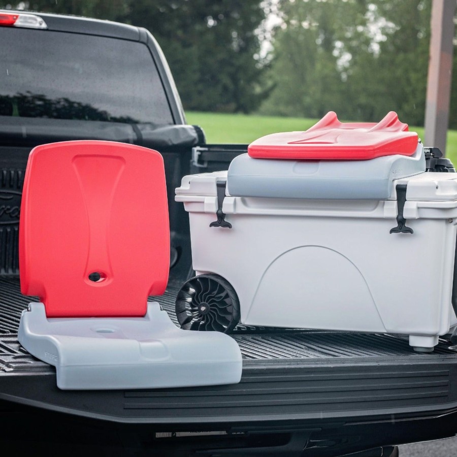 Home & Patio Step2 Pool Furniture | Flip Seat Red & Gray